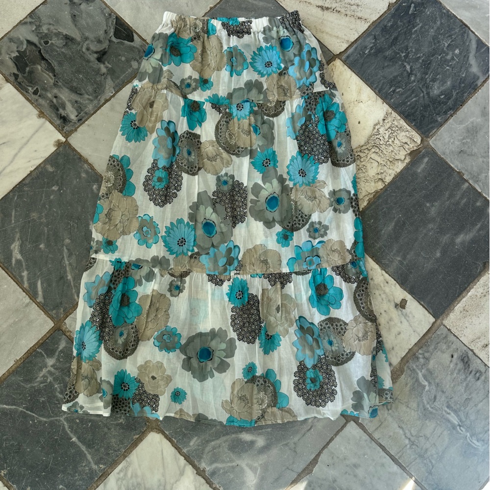 Rosso35 floral skirt